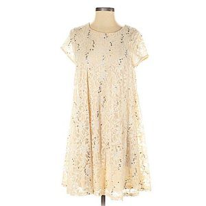 Altar'd State lulu sequin lace swing dress